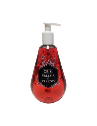 JABON LIQUIDO GRISI FREESIA 480ML      X/12