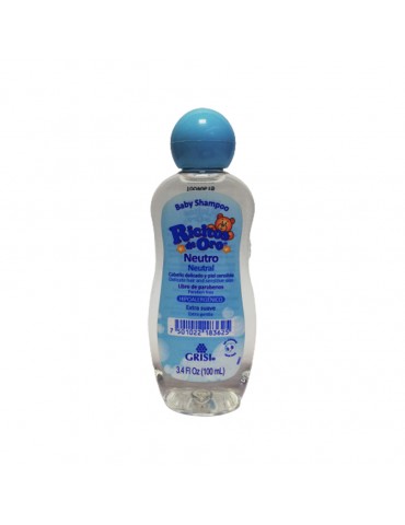 SHAMPOO GRISI RICITOS DE ORO NEUTRO 100ML            X/36