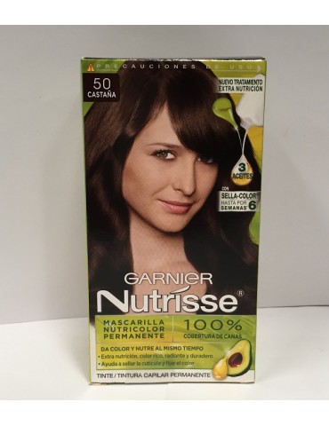 TINTE NUTRISSE  50 CASTAÑA     X/12