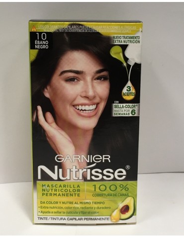 TINTE NUTRISSE  10 EBANO NEGRO     X/12