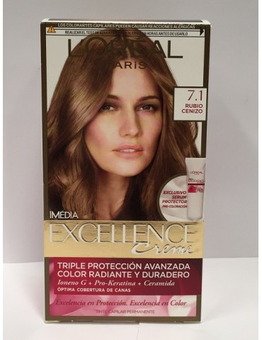 TINTE IMEDIA L´OREAL  7.1     X/12