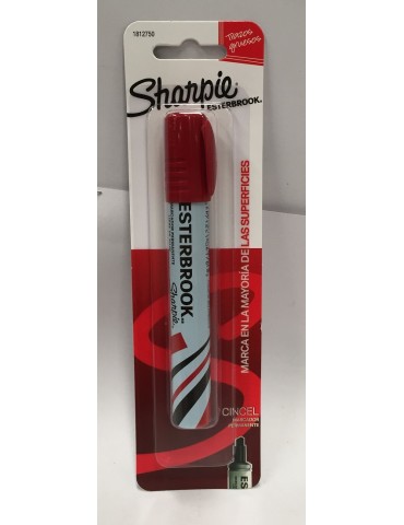 MARCADOR ESTERBROOK ROJO BLC/1PZ 1812750    X/36***