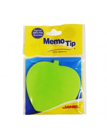 MEMOTIP JANEL PREMIUM MANZANA BOLSA C/1PZ      X/96