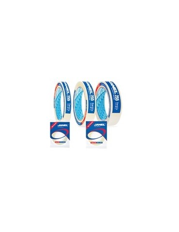 CINTA JANEL TRANSP. 18X65 255 AZUL     X/48