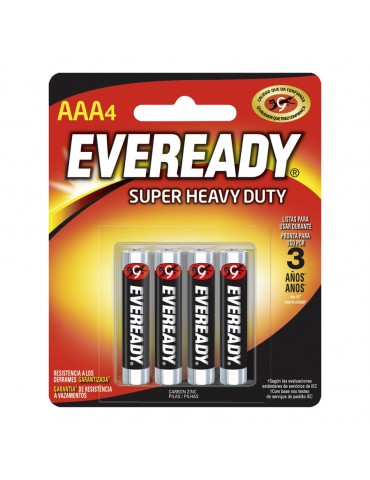 PILA EVEREADY AAA HEAVY DUTY C/4PZ      X/72
