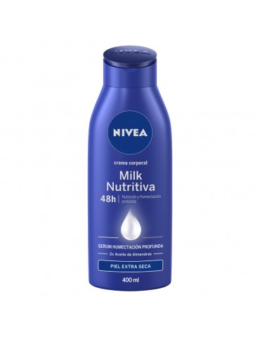 CREMA NIVEA MILK EXTRA SECA 400ML     X/15