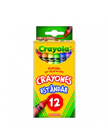 CRAYON CRAYOLA ESTANDAR C/12PZ     X/144