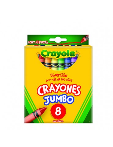 CRAYON CRAYOLA JUMBO C/8PZ     X/144