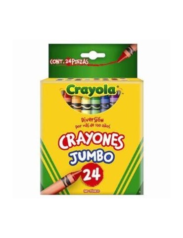 CRAYON CRAYOLA JUMBO C/24PZ    X/72