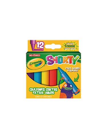 CRAYON CRAYOLA SHORTY C/12Pz      X/36