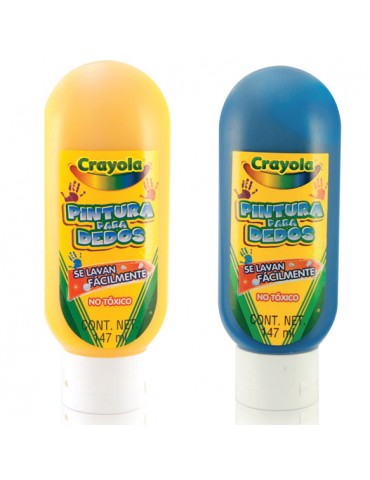 PINTURA DIGITAL CRAYOLA AZUL 147ML    X/12 ***