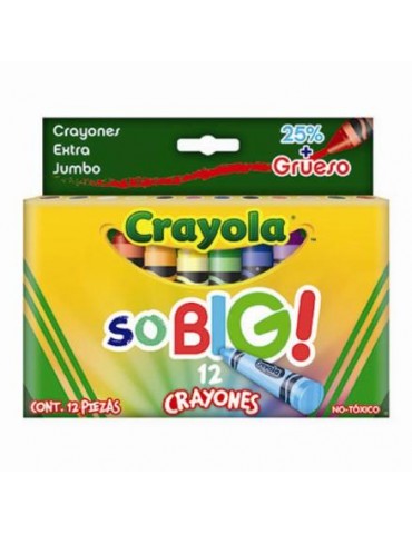 CRAYON CRAYOLA SOBIG C/12PZ       X/48