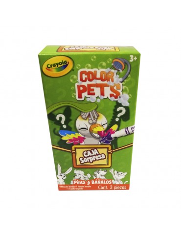 ESTUCHE CRAYOLA COLOR PETS C/3PZ     X/24