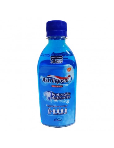 ENJUAGUE ASTRINGOSOL PROTECCION ANTICARIES 220ML       X/15