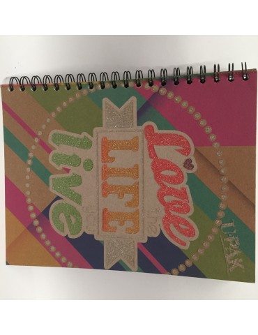 CUADERNO DIPAK PROF. GLADIADOR KRAFT CUTE 7MM     X/24