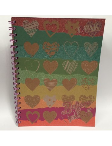 CUADERNO DIPAK PROF. GLADIADOR KRAFT KIUTE 5MM     X/24