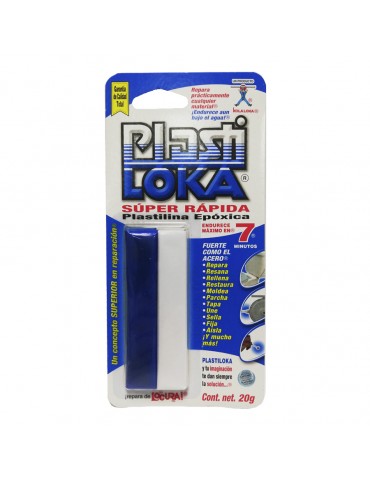 PEGAMENTO PLASTILOKA S.RAPIDA 20GR   X/250