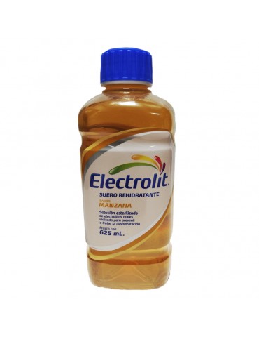 SUERO ELECTROLIT 625 ML. MANZANA   X/12