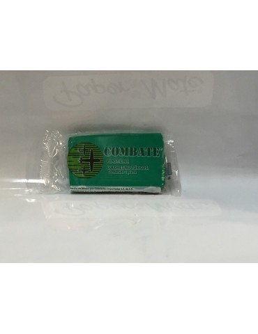 PLASTILINA COMBATE VERDE BRILLANTE BARRA     X/100