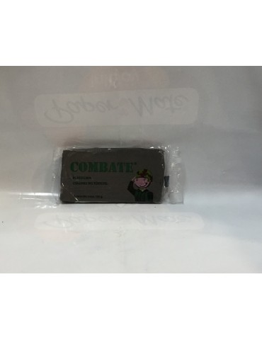 PLASTILINA COMBATE GRIS OBSCURO BARRA     X/100