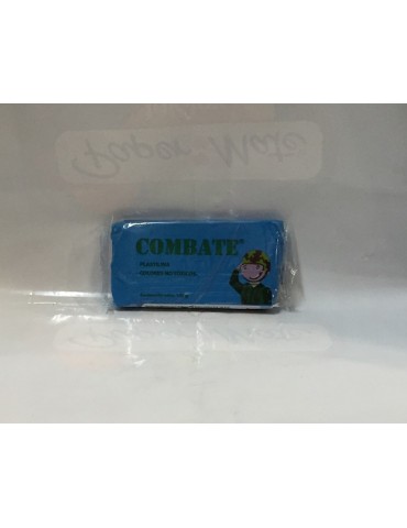 PLASTILINA COMBATE TURQUEZA BARRA     X/100