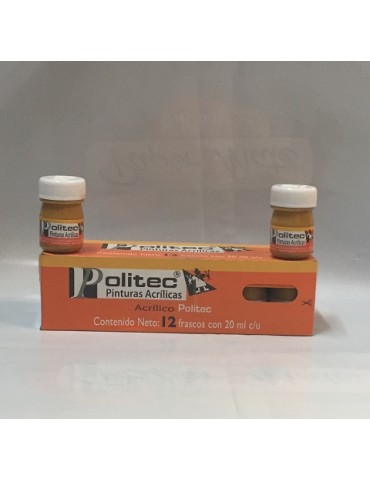 PINTURA POLITEC OCRE 303 20ML C/12PZ