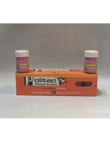 PINTURA POLITEC VIOLETA CLARO 311 20ML C/12PZ