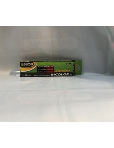 LAPIZ BICOLOR DIXON JUMBO C/10 50783     X/30