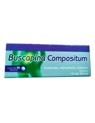 BUSCAPINA COMPOSITUM HI-OCINA/METAMIZOL 10MG C/36PZ       X/128