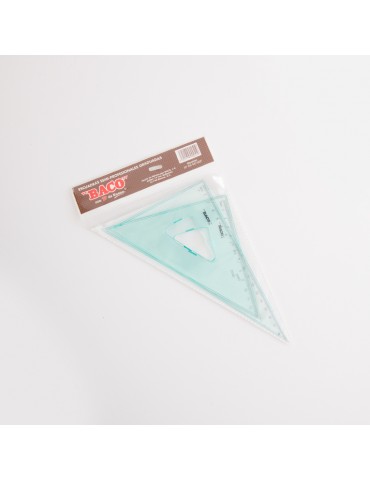 ESCUADRA BACO SEMI-PROF GRADUADA 2045/60 C/GRAD S/BISEL PZ