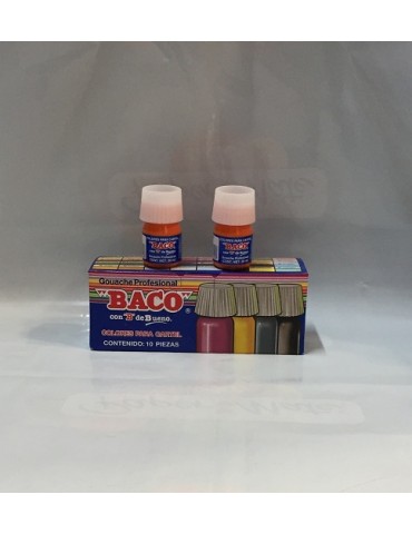 PINTURA BACO NARANJA 53 C/10PZ     X/20
