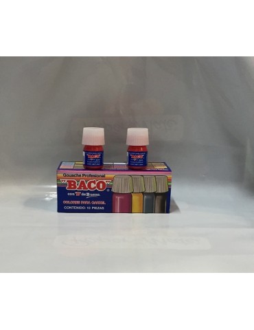 PINTURA BACO ROJO 54-A C/10PZ     X/20