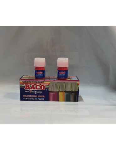 PINTURA BACO CARMIN 55 C/10PZ     X/20