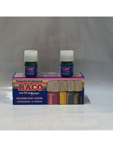 PINTURA BACO VERDE ESMERALDA 63 C/10PZ     X/20