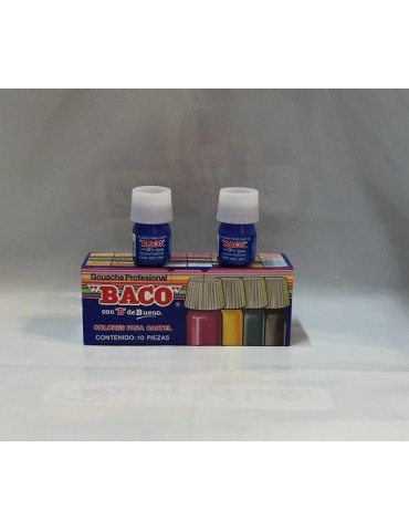 PINTURA BACO AZUL COBALTO 65-A C/10PZ     X/20