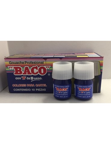 PINTURA BACO AZUL ULTRAMAR 66 C/10PZ     X/20