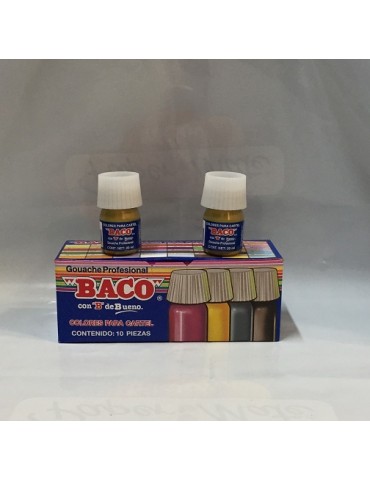 PINTURA BACO ORO RICO 68 C/10PZ     X/20
