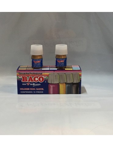 PINTURA BACO ORO PALIDO 69 C/10PZ     X/20