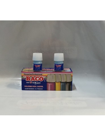 PINTURA BACO AZUL PASTEL 84 C/10PZ     X/20