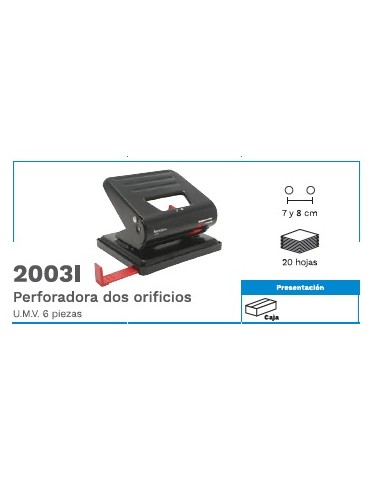 PERFORADORA BARRILITO PROF 2 ORIF. MD.2003I     X/24