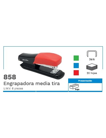 ENGRAPADORA BARRILITO MEDIA TIRA 858     X/24