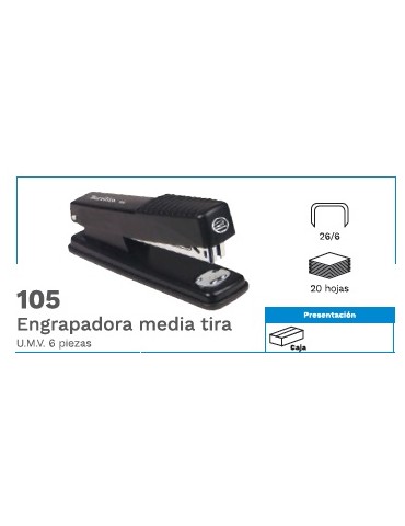 ENGRAPADORA BARRILITO TOP MEDIA TIRA 105     X/24
