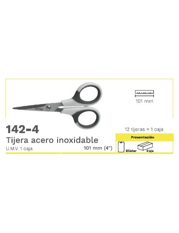 TIJERA BARRILITO 4PULGADAS 142-4