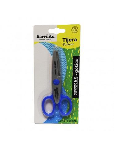 TIJERA GREKA BARRILITO GOTICO BLC/1PZ GREKA6