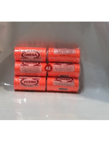 HILO NYLON OMEGA  65 NARANJA FOSFORESCENTE