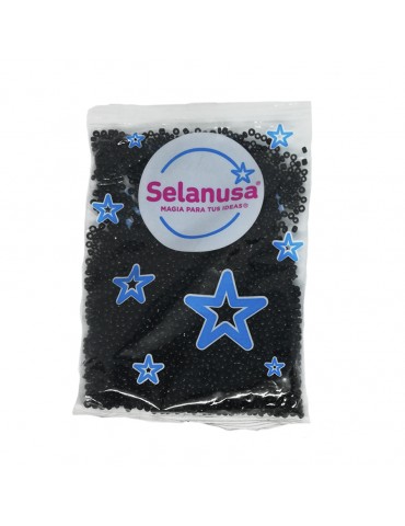CHAQUIRA SELANUSA 11/0 NEGRO 50GRS PZA X/20