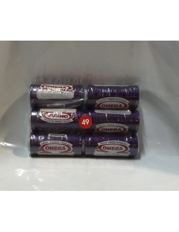 HILO NYLON OMEGA  49 MORADO OBISPO
