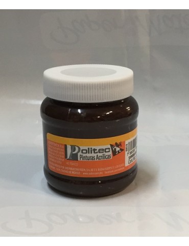PINTURA POLITEC ACRILICA SOMBRA CAFE304 250ML  X/12