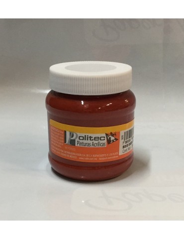 PINTURA POLITEC ACRILICA ROJO OXIDO 305 250ML  X/12