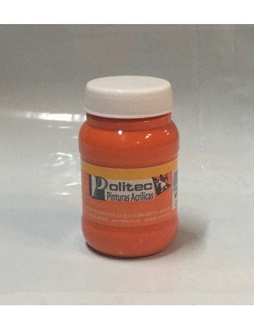PINTURA POLITEC ACRILICA NARANJA 308 100ML  X/36